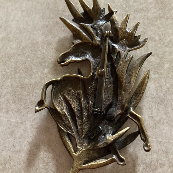 Brass Zebra pendant - Picture 5 of 7